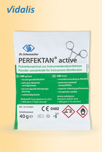 PERFEKTAN active, 40-g Beutel Pulverkonzentrat zur Instrumentendesinfektion